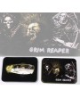 GRIM REAPER SKULL BOX KNIFE