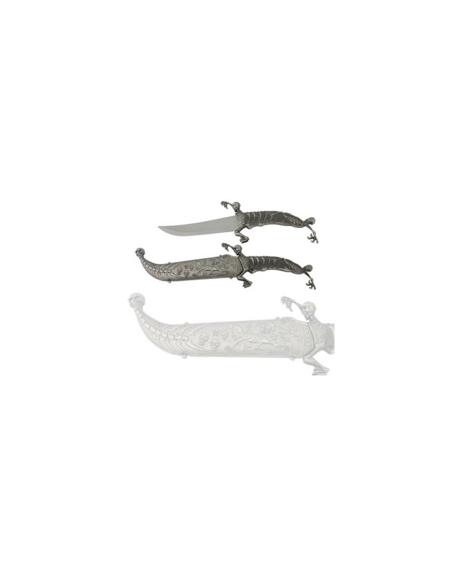 Skull Grim Reaper Dagger - Dramatic Stainless Steel Blade
