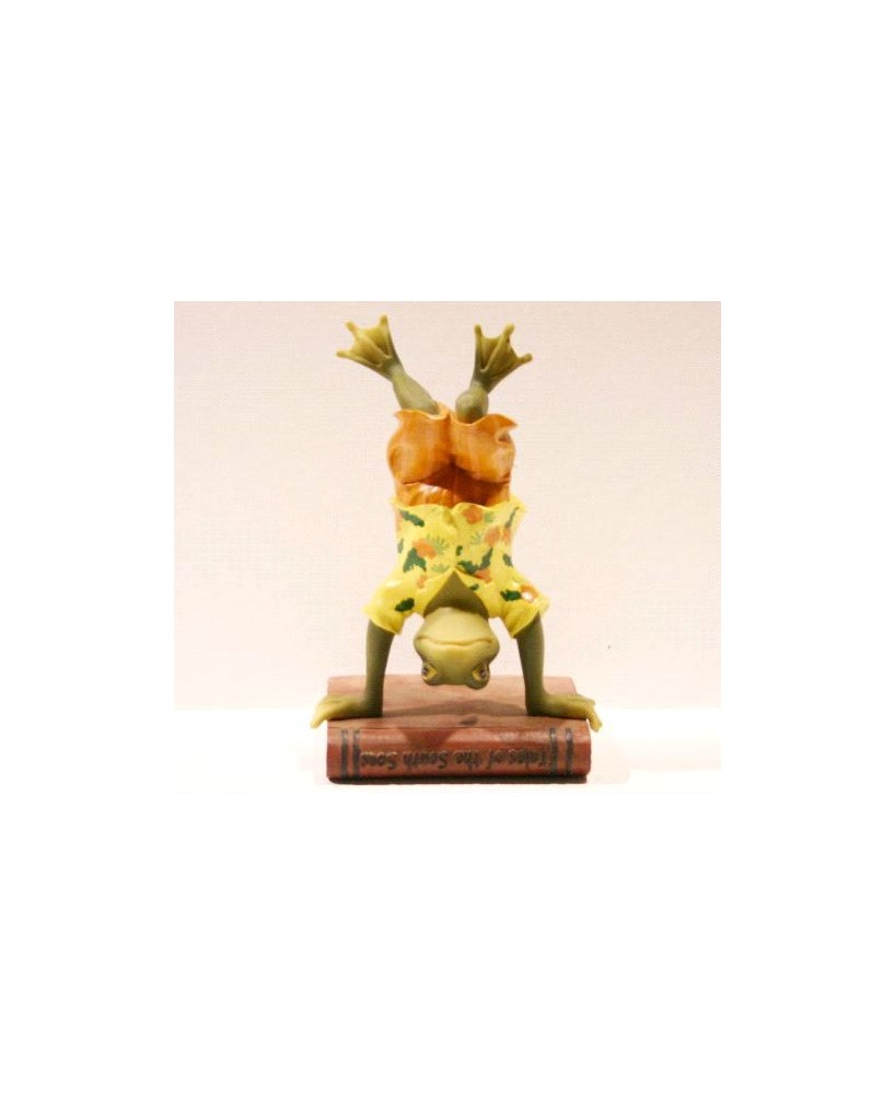 Handstand Frog Figurine - Beach Attire Decor