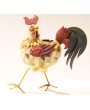 Farmhouse Rooster Figurine - Decorative Accent