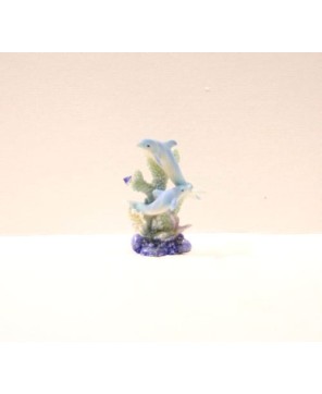 Dolphins Figurine - Ocean Theme Decor