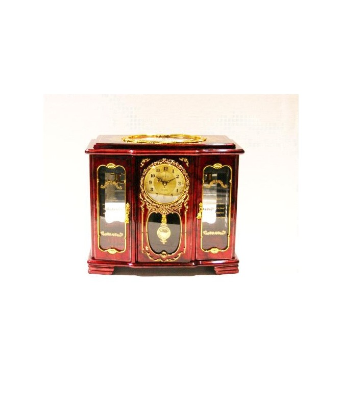 Marbleized Jewelry Box with Mozart Music - Elegant Musical Storage