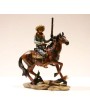 Horseback Rider Cowboy Figurine - 12-Inch Western Sculpture