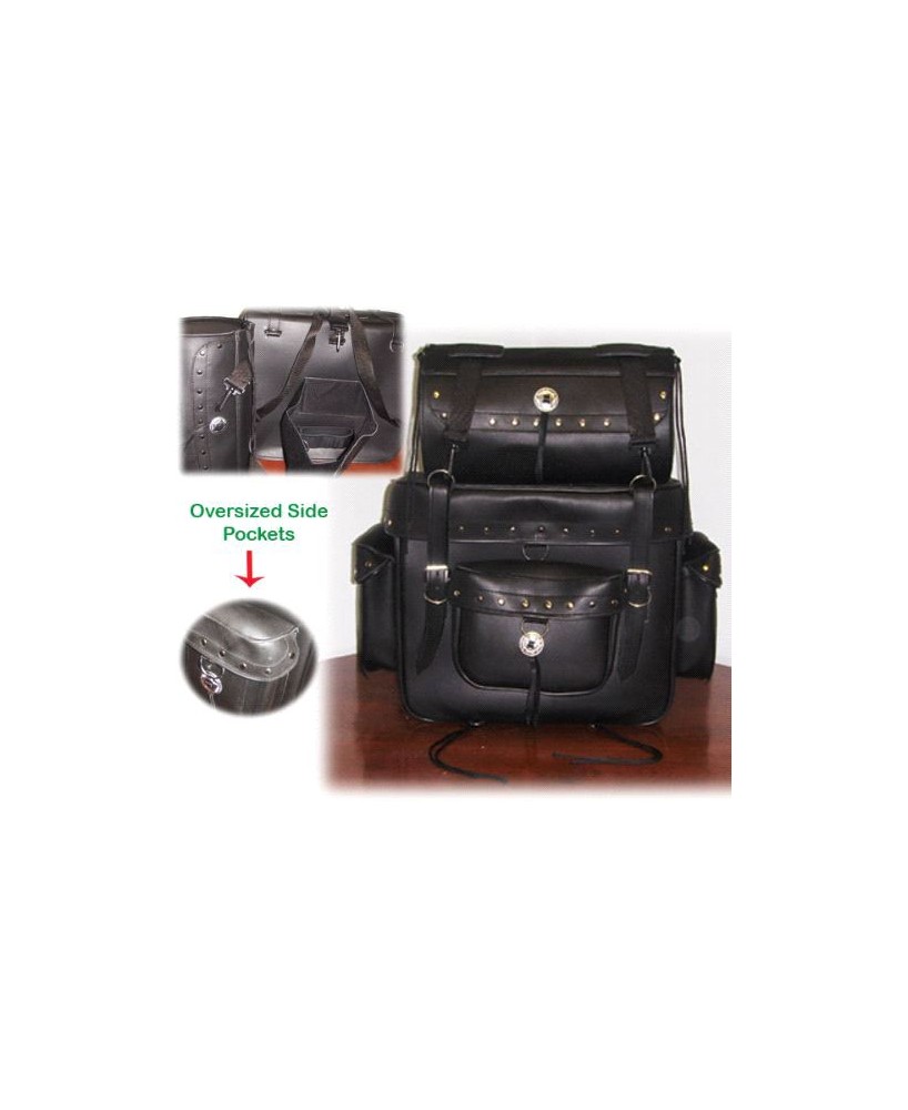 2 Pcs Heavy Touring Bag Set