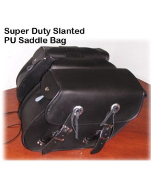 Super Duty Slanted PU Saddle Bag