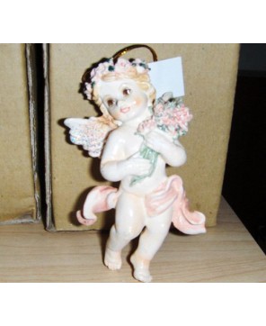 Angel Cherub Figurine - Handcrafted Decor for Home or Gifts