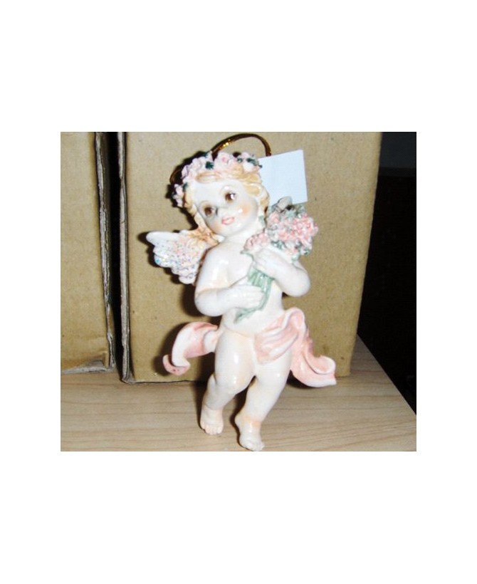 Angel Cherub Figurine - Handcrafted Decor for Home or Gifts