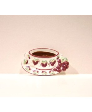 Decorative Ceramic Saucer and Tea Cup Set - Elegant Design