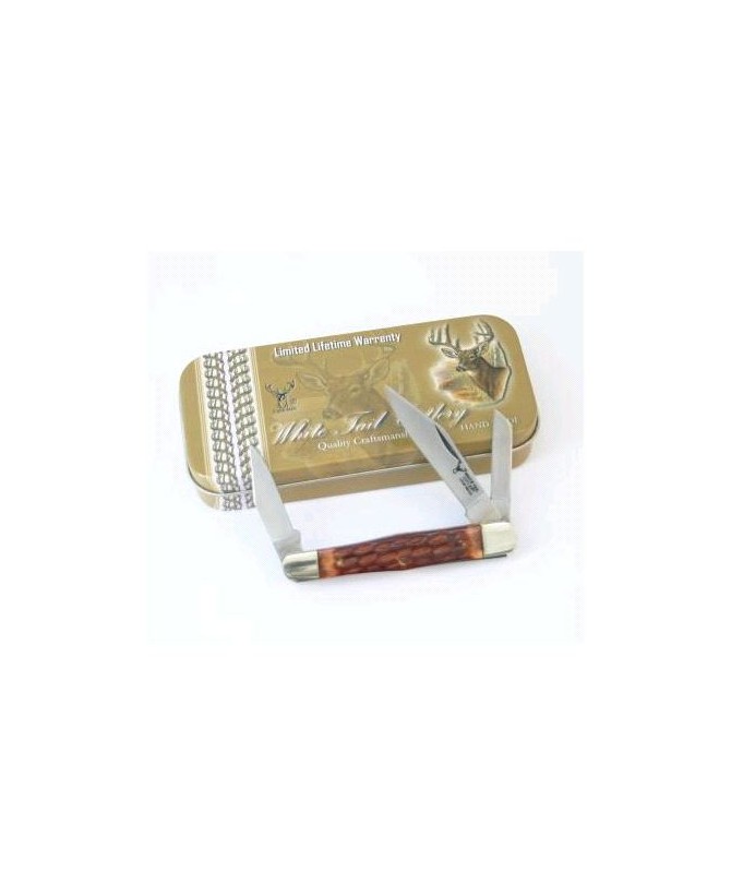 WHITETAIL 3 BLADED POCKET KNIFE