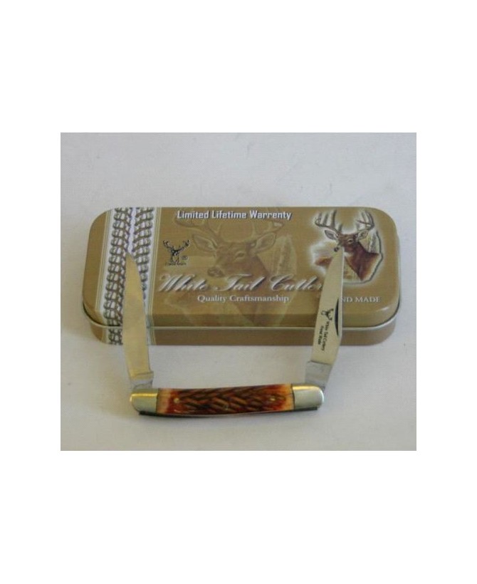 WHITETAIL CUTLERY 2 BLADED POCKET KNIFE