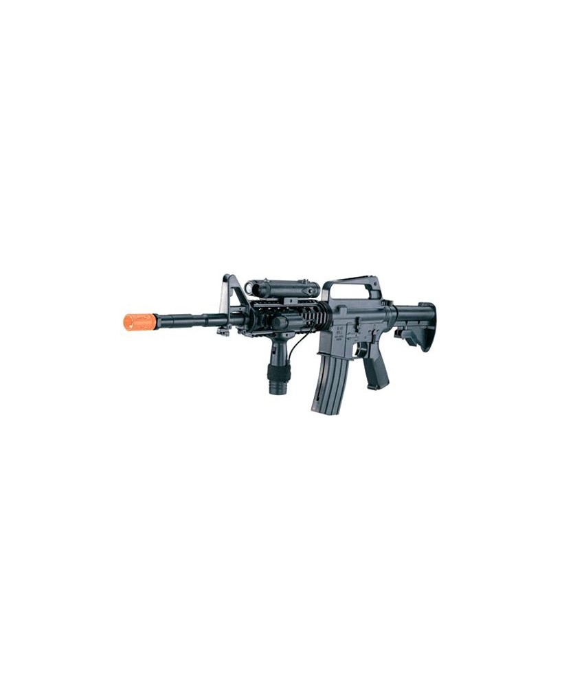 Powerful Spring Rifle with Laser and Flashlight Model M16A4