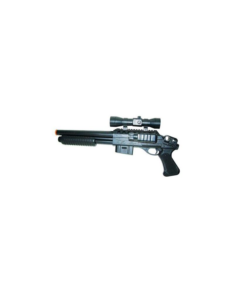 Air Sport Spring Shotgun M47B - 25 Rounds, Laser Sight