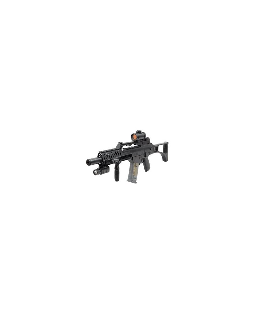 Air Sport Spring Machine Gun M41K - 20 Rounds, Infrared Gunsight