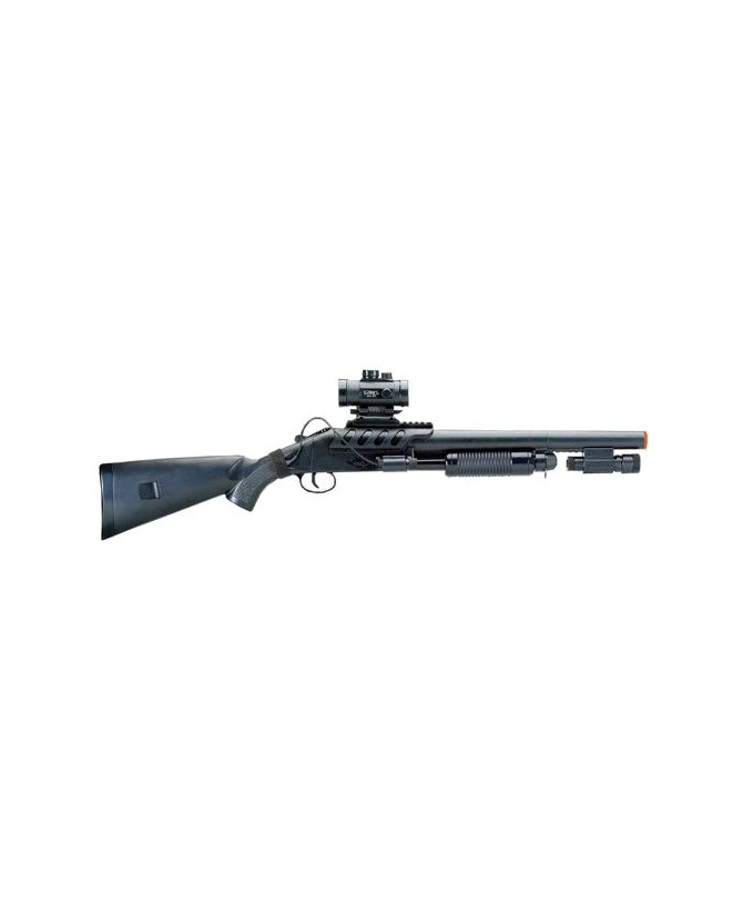 Air Sport Spring Shotgun CH1181B2 – High Impact, 20 Rounds, Red Laser