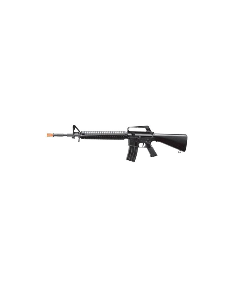 Air Sport Spring Machine Gun M16A1 – Manual Pull-Back, 20 Rounds