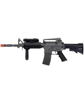 Auto Electric Machine Gun M3081A | Full Auto, Laser Sight, Flashlight