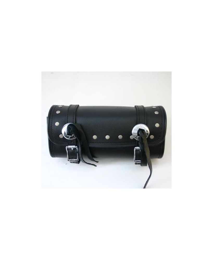 PREMIUM PU LEATHER STUDDED TOOL BAG