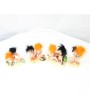 4-Piece Funny Hair Figurines Set