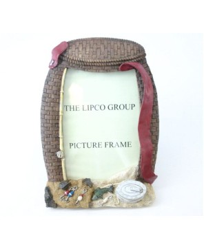 Rod and Reel Picture Frame - Fishing Enthusiast Gift