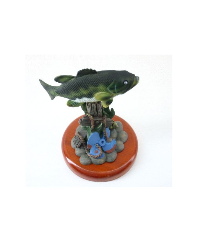 Bass Large Fish Statue - Stunning Home & Office Decor