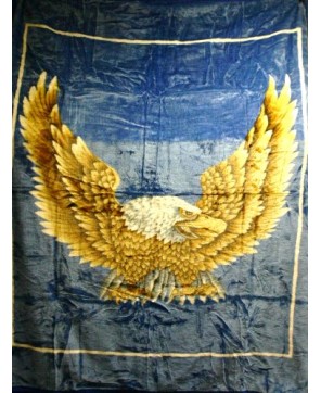 Luxurious Large Eagle Blanket - Cozy and Stunning Wildlife Design