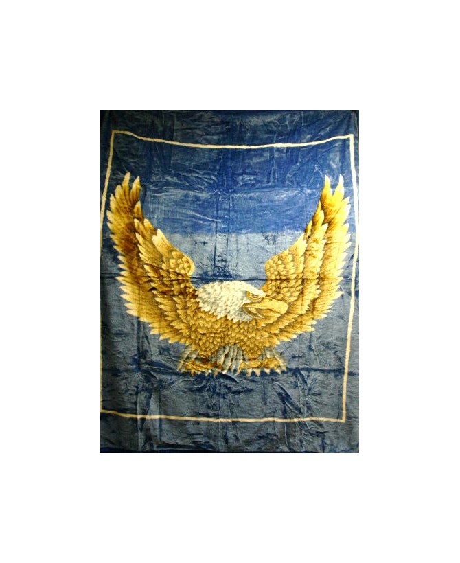 Luxurious Large Eagle Blanket - Cozy and Stunning Wildlife Design