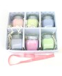 6-Piece Decorative Candle Set – Assorted Scents in Gift Box