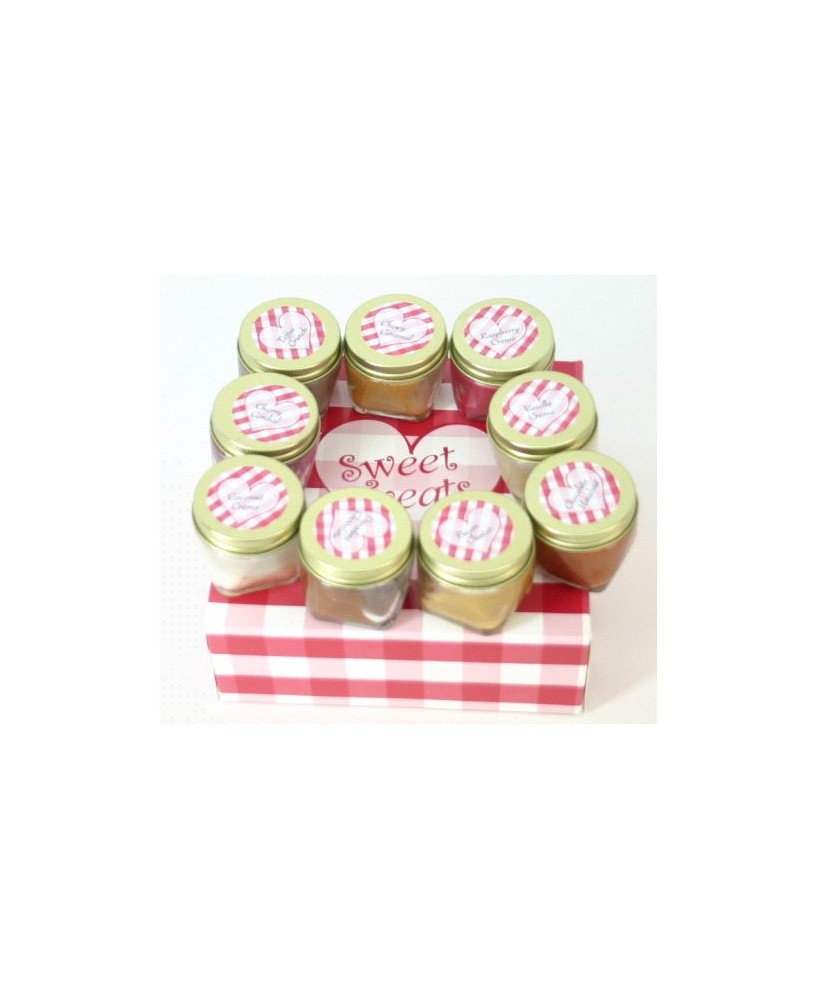 9-Piece Sweet Treats Candle Set – Assorted Dessert Scents