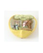 Easter-Themed Heart Shell with Animals - Spring Holiday Decor