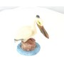 Detailed Pelican Figurine - 5 Inch Coastal Bird Decor