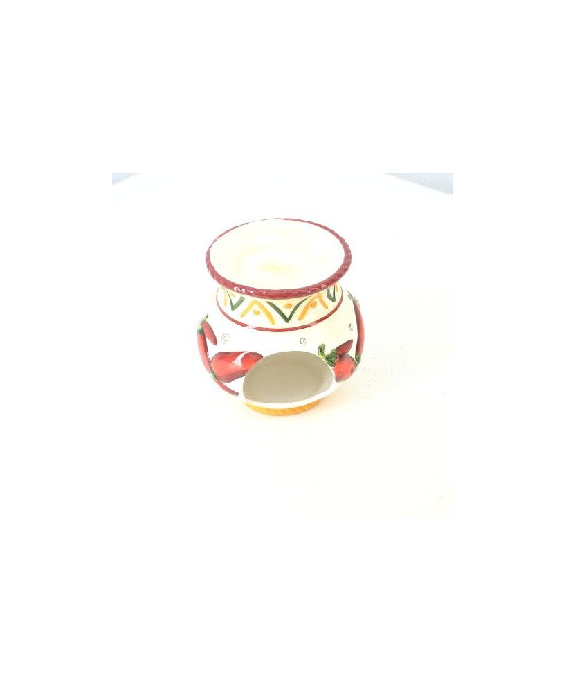 Decorative Ceramic Oil Burner - Aromatherapy Diffuser 6" Tall