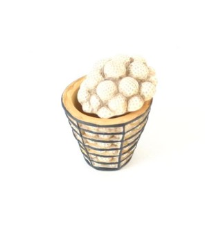 Golf Inspired Candle Holder - Unique Golf Ball Basket Design