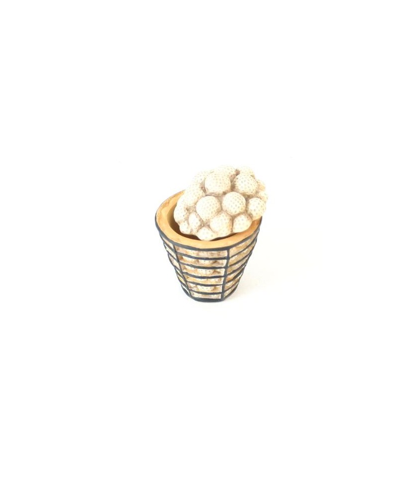 Golf Inspired Candle Holder - Unique Golf Ball Basket Design