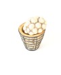 Golf Inspired Candle Holder - Unique Golf Ball Basket Design