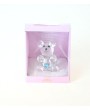 Glass Bear Figurine - Miniature Handcrafted Wildlife Sculpture