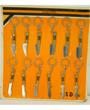 Dozen Assorted Key Chains