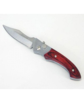 Side Winder Rosewood Auto Knife - Classic Elegance and Function