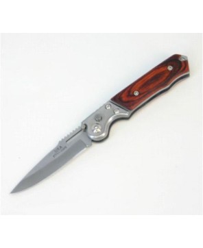 Klassic Rose Wood Auto Knife - Elegant and Durable Collectible