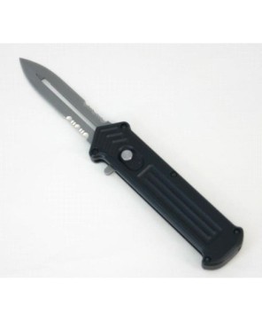 Force Action Tactical Black Auto Knife - Ultimate Collector's Choice