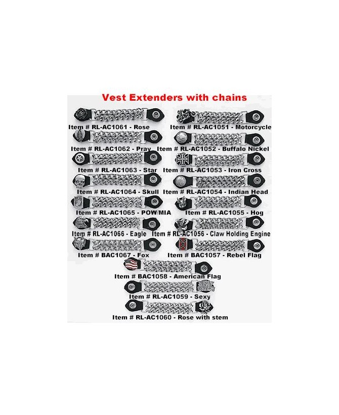 Vest Extenders - Assorted