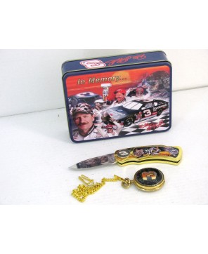 Racing Racing Tin Stainless Steel Box Knife with Plastic Handle