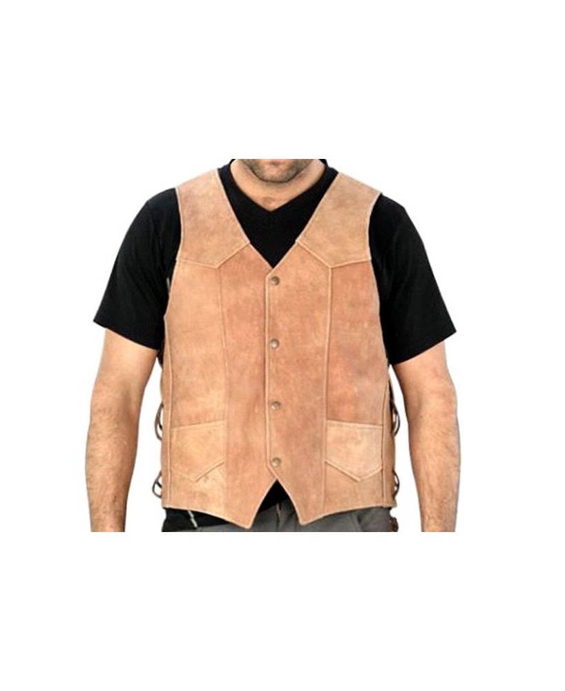 Mens Brown Vest