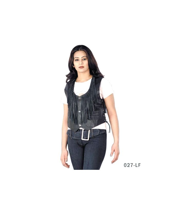 Ladies Vest with Fringe
