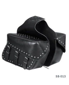 SB-013 Leather Saddle Bag 14x10x6 – Durable, Stylish, and Spacious