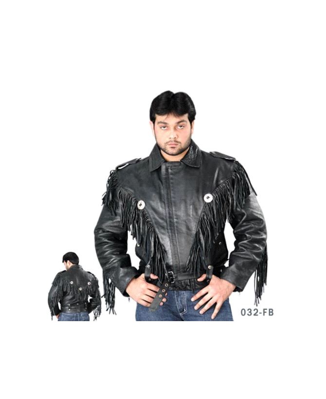 Unisex Bonjovi Style Biker Jacket