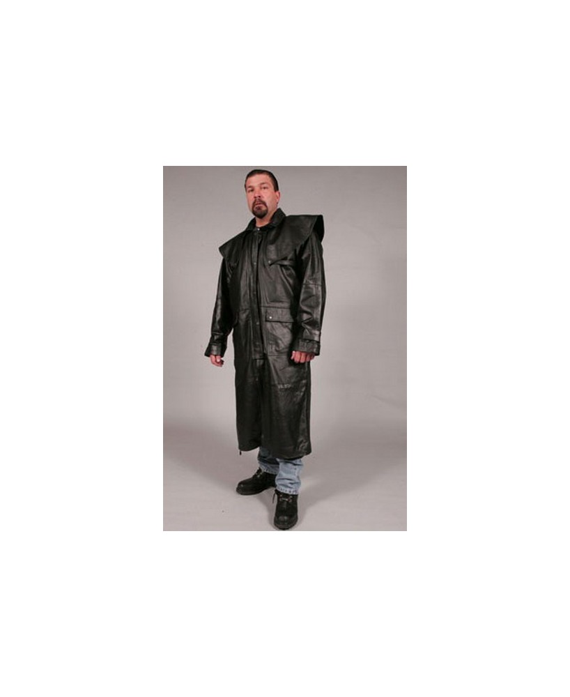 Mens Heavy Duty Top Grade Cowhide Duster