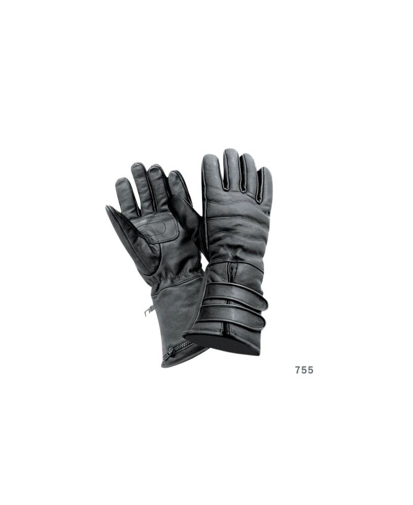 Full Finger Heavy Gauntlet Biker Glove w/ Thinsulate