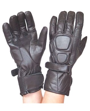 Full finger lined driving gloves.