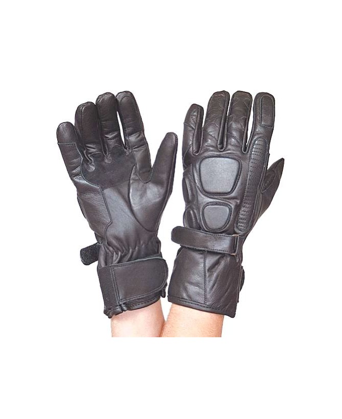 Full finger lined driving gloves.