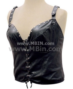 Womens Leather Vest